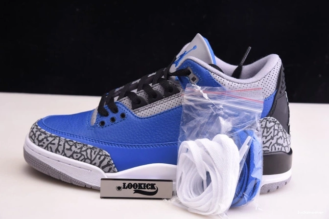 Rep LUCY Retro - Royal' Jordan 3 Air 400 CT8532 'Varsity 0709